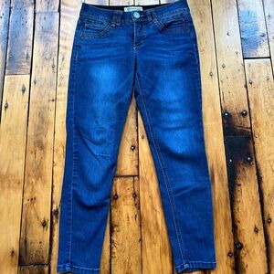 Democracy Women’s 4 Ab Technology Jeans Dark Wash Denim Stretch Blue Comfort